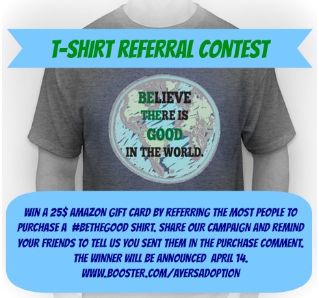 tshirt referral contest graphic